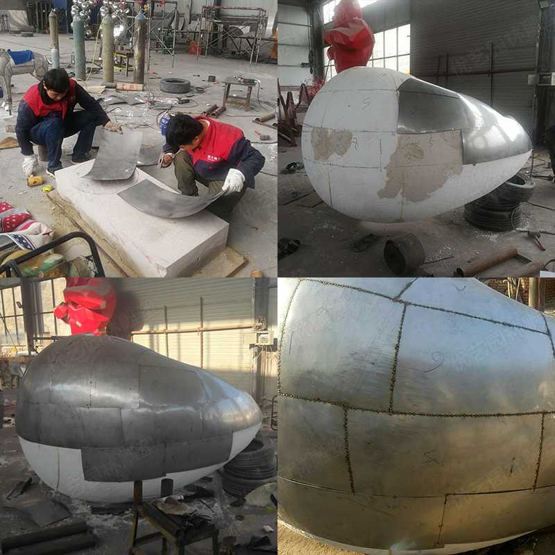 不銹鋼雕塑制作廠家，定制大型不銹鋼雕塑