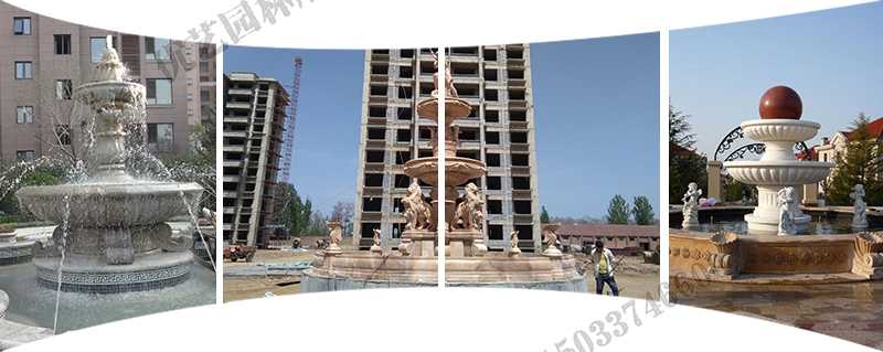 大型噴泉安裝，石雕噴泉定制，曲陽噴泉廠家