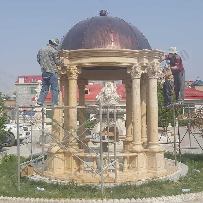 歐式景觀涼亭，歐式大理石涼亭，歐式柱子亭子