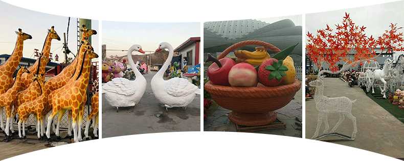 仿真景觀(guān)擺件，卡通景觀(guān)雕塑