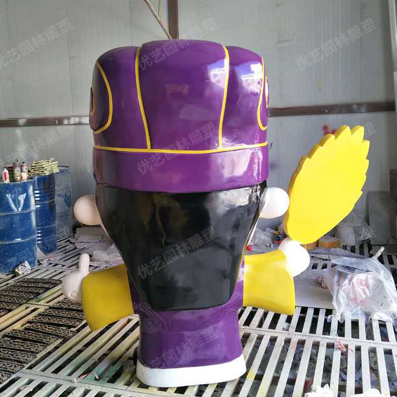 諸葛亮雕塑，卡通人物雕塑